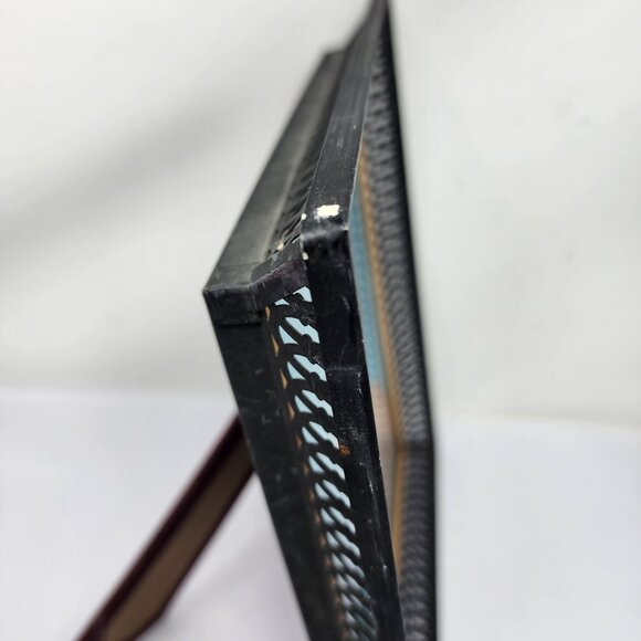 Vintage Metalcraft 8x10 Picture Frame With Mona Freeman Art Print - Picture 6 of 8